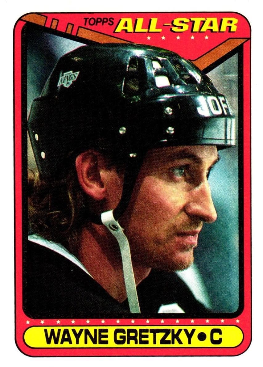 Wayne Gretzky 1990 topps Topps