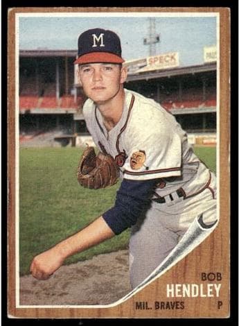 Bob Hendley 1962 topps Topps