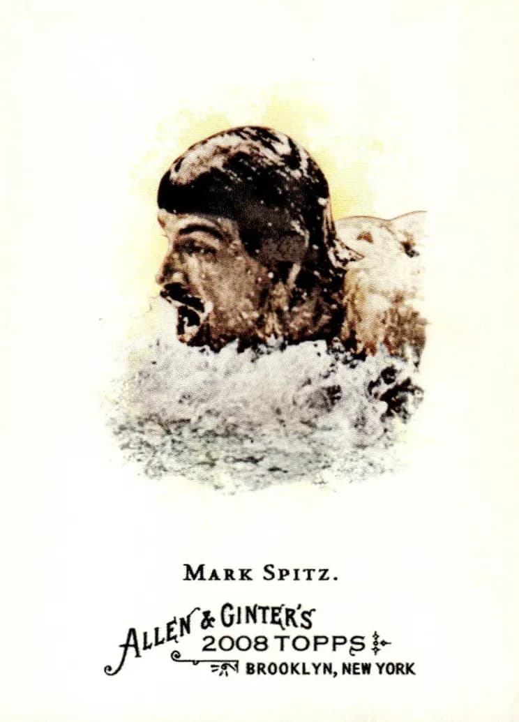 Mark Spitz 2008 topps Allen & Ginter