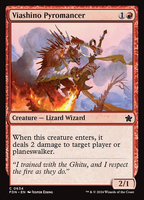 Viashino Pyromancer #618