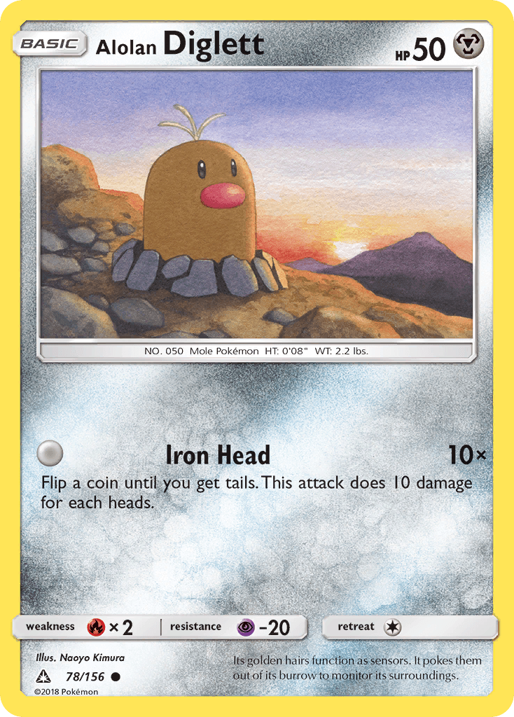 Alolan Diglett #78