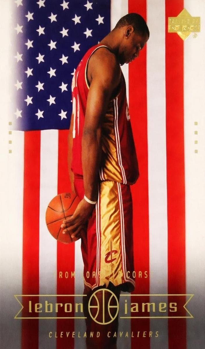 Lebron James 2003 upper-deck
