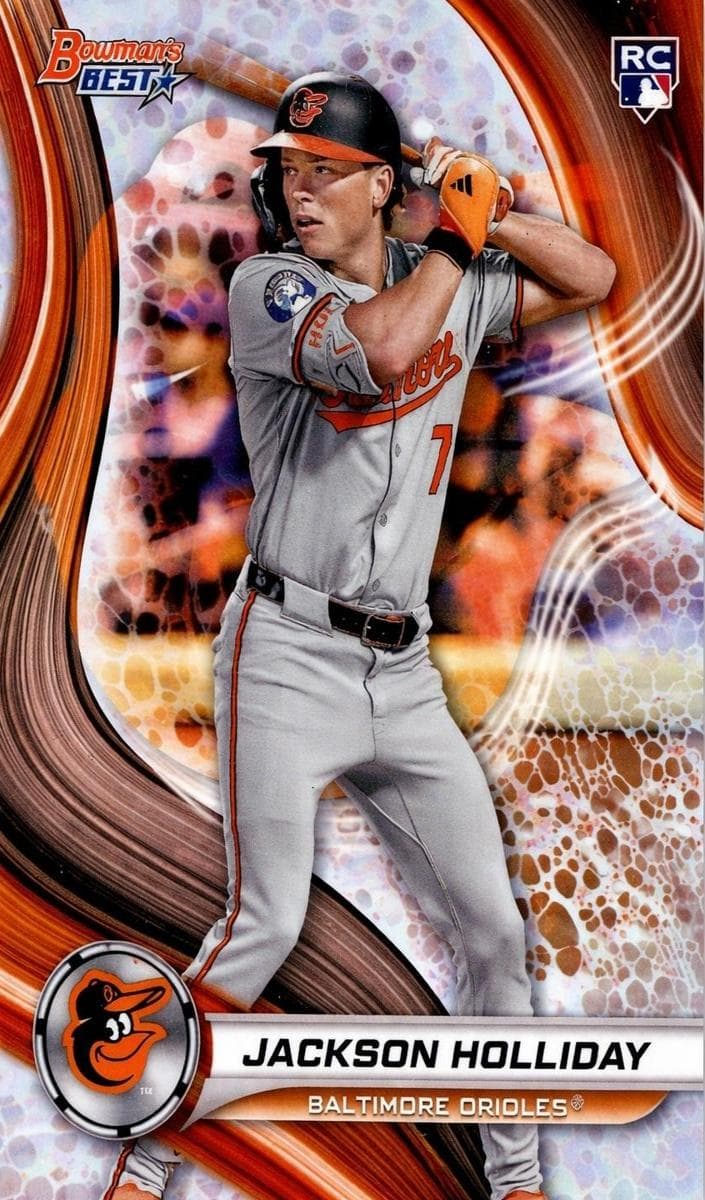 Jackson Holliday 2024 Bowman's Best rookie card
