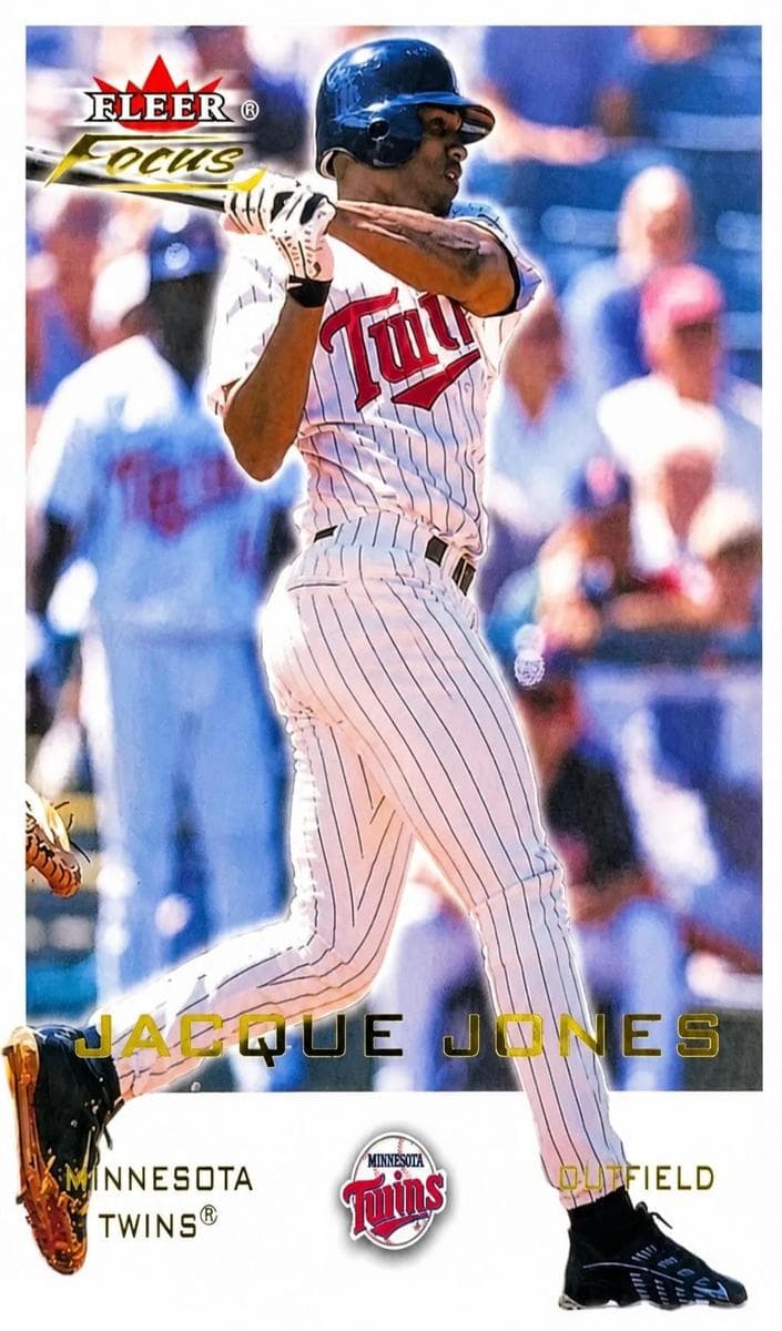 Jacque Jones 2001 fleer Fleer Focus