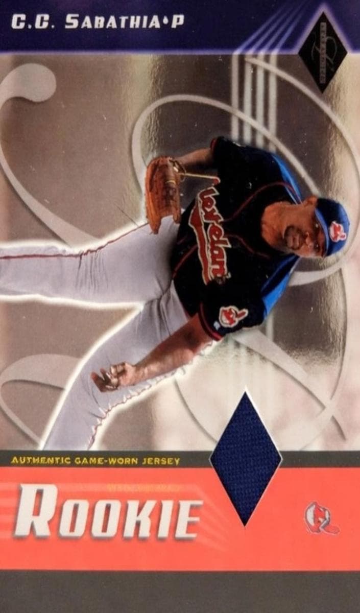 CC Sabathia 2001 leaf Leaf Limited