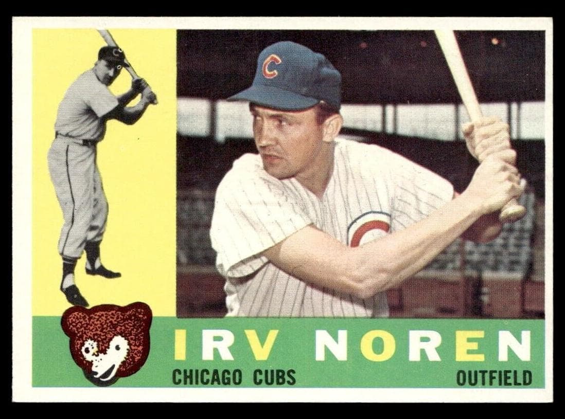 Irv Noren 1960 topps Topps