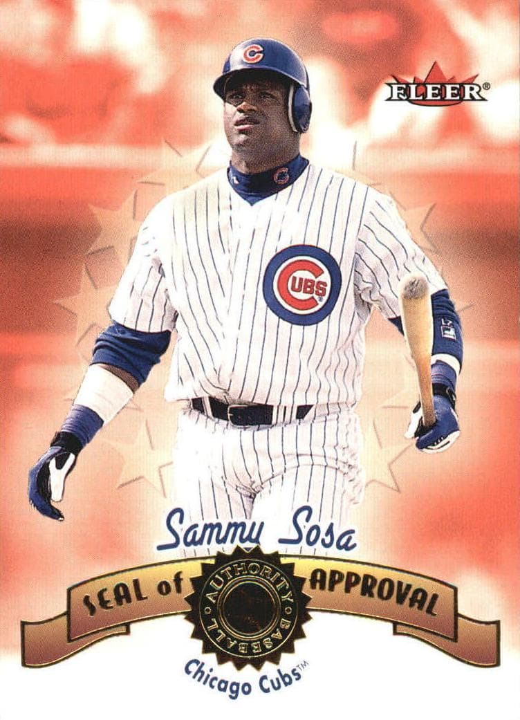 Sammy Sosa 2001 fleer
