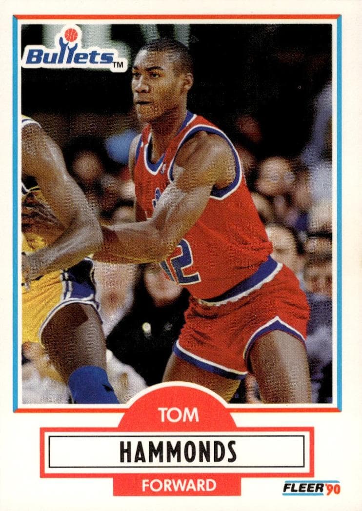 Tom Hammonds trading card