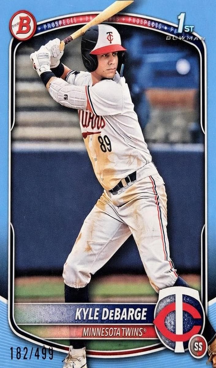 Kyle DeBarge 2025 bowman Bowman