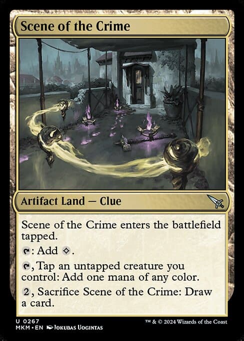 Scene of the Crime 2024 Magic: The Gathering Murders at Karlov Manor