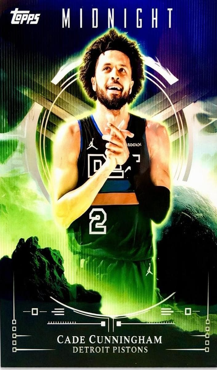 Cade Cunningham 2025 topps Topps Midnight