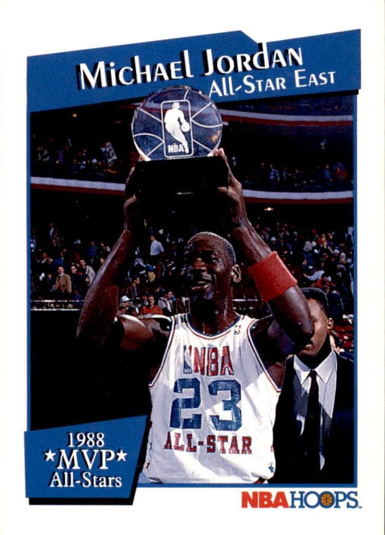 Michael Jordan 1991 panini Hoops