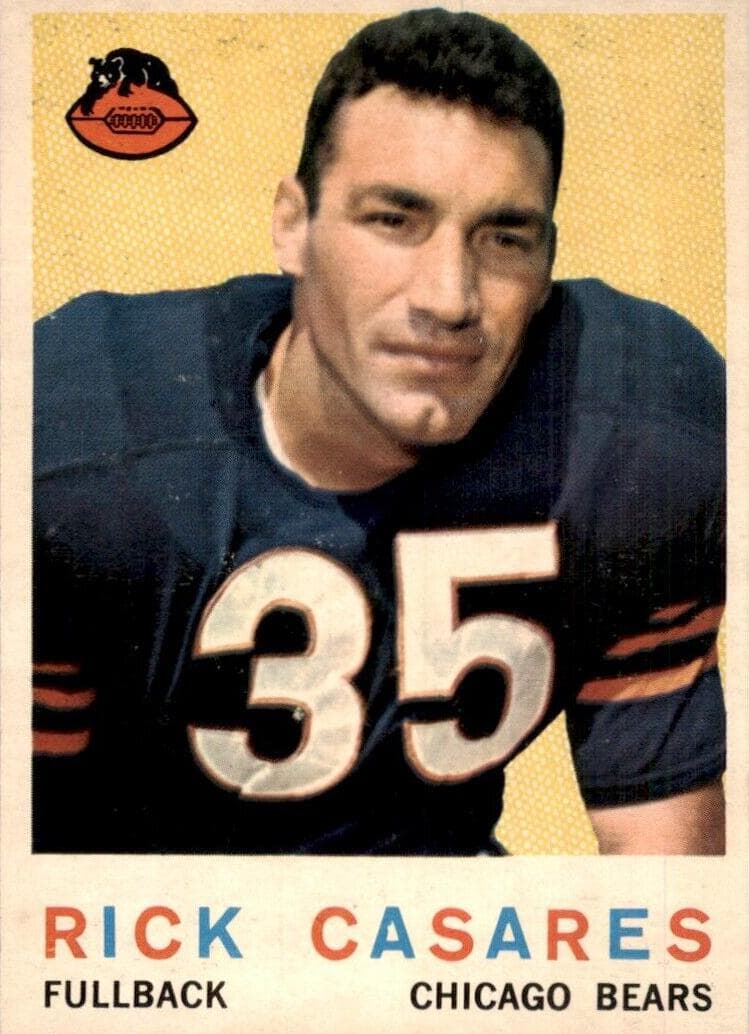 Rick Casares 1959 topps