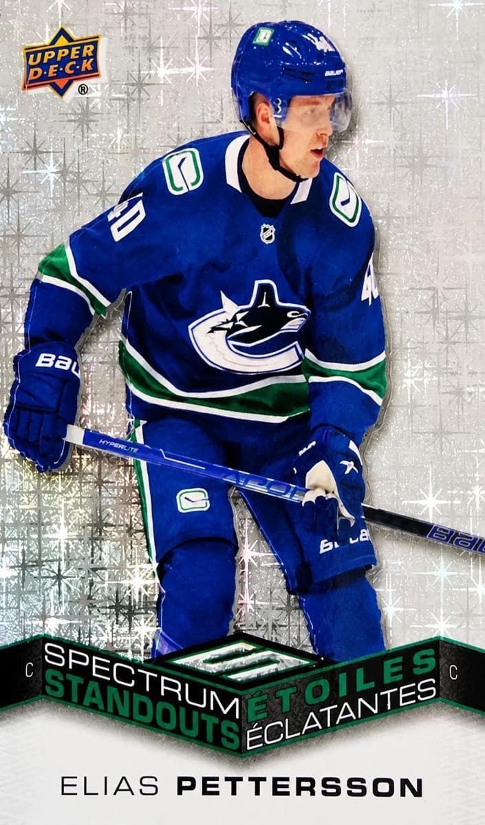 Elias Pettersson 2022 upper-deck Tim Hortons Collector's Series