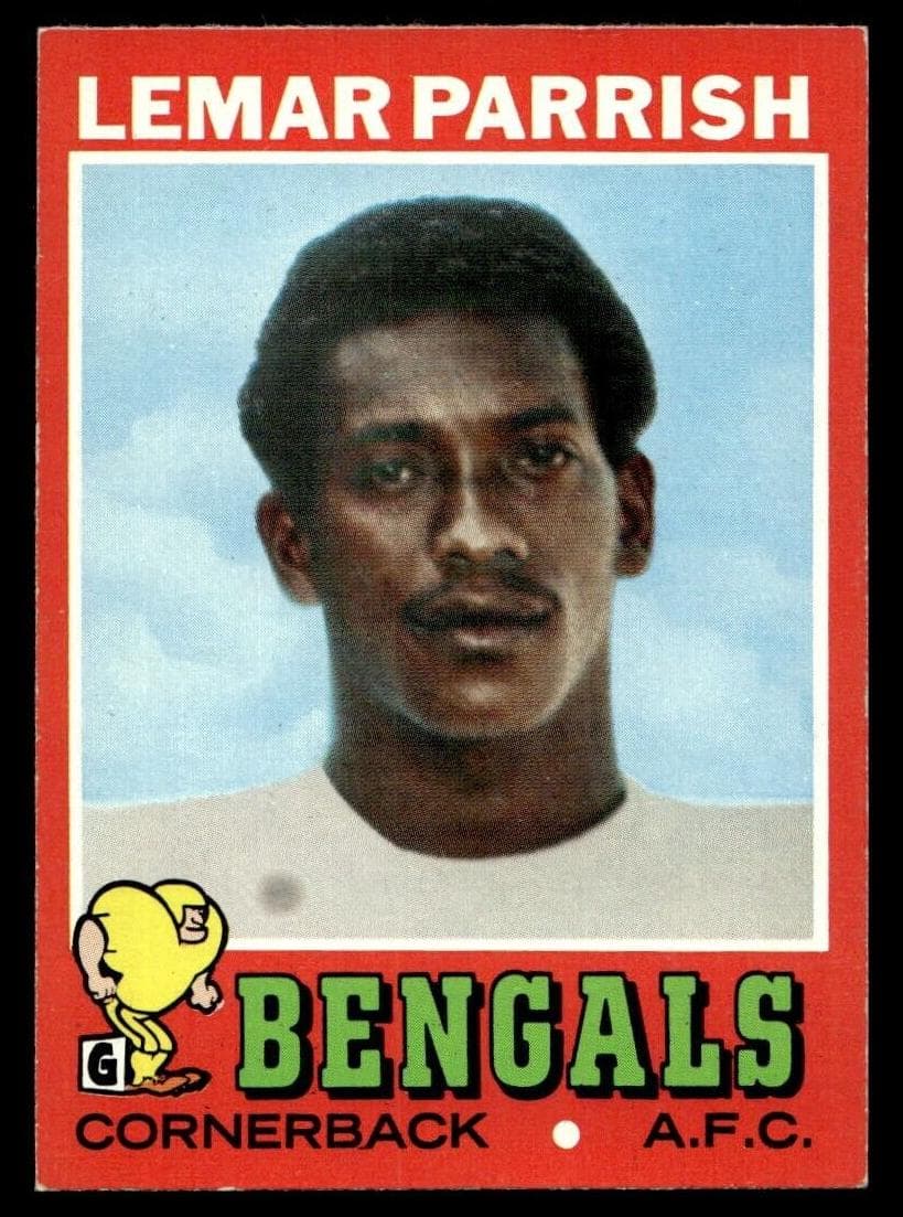 Lemar Parrish 1971 topps Topps