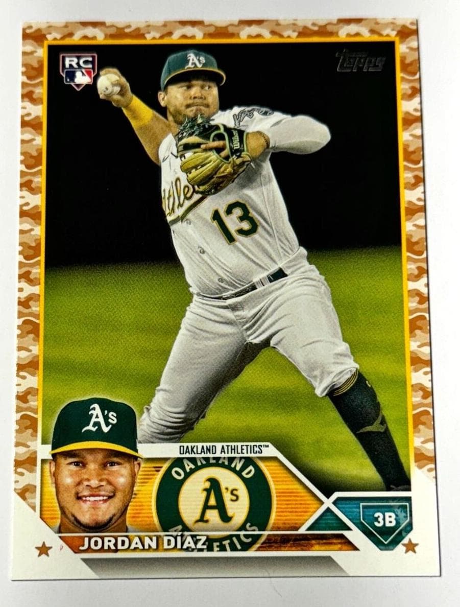 Jordan Díaz 2023 topps Topps