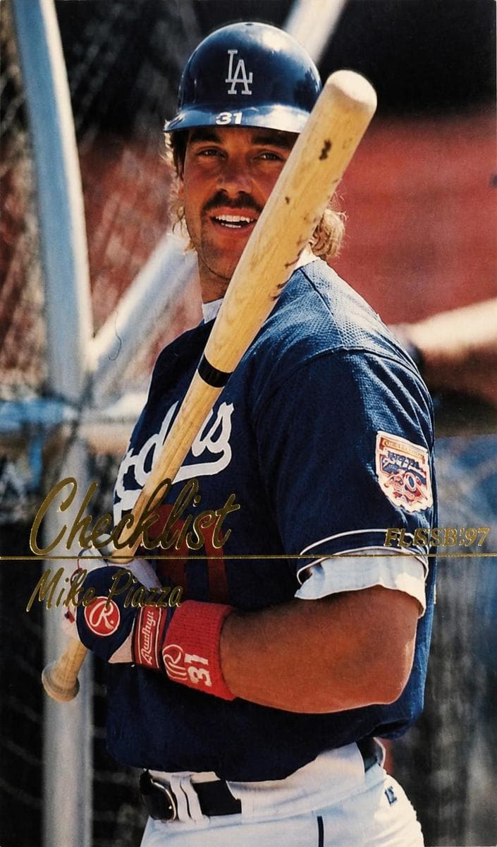 Mike Piazza 1997 fleer Fleer