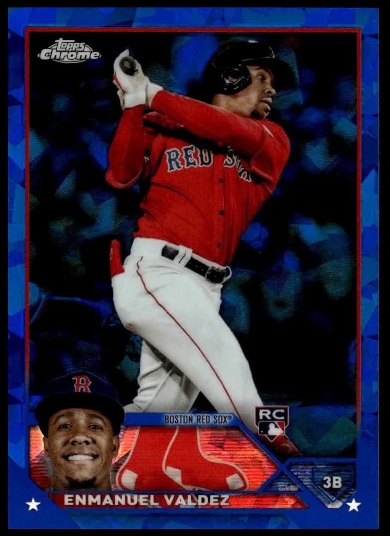 Enmanuel Valdez trading card