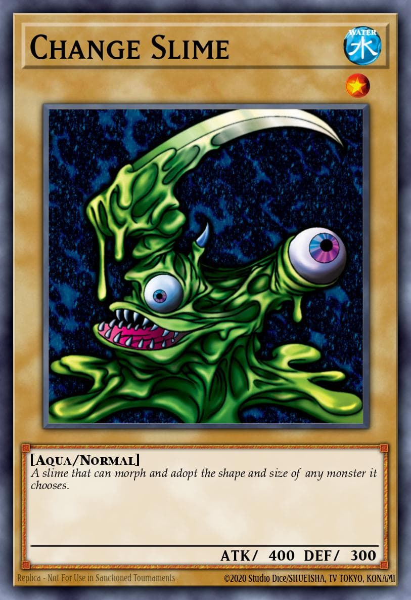 Change Slime 2019 Yu-Gi-Oh!