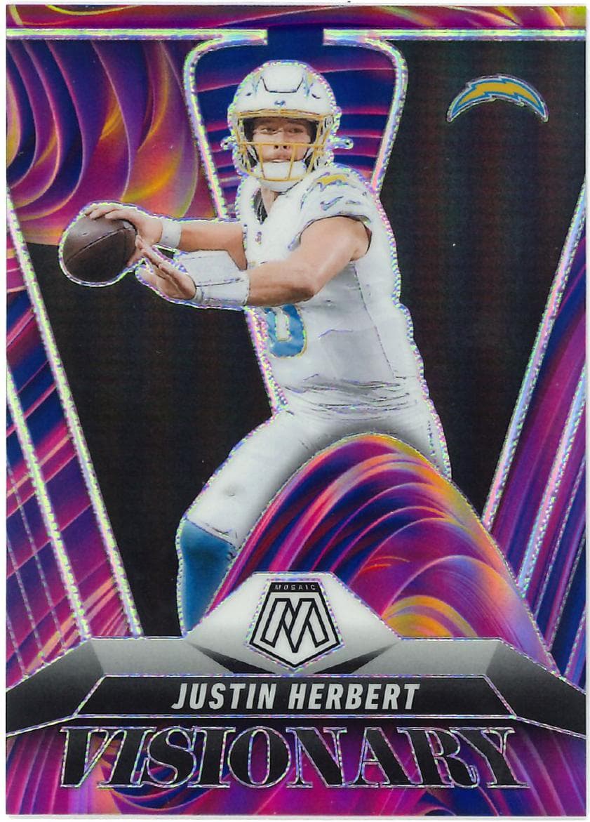 Justin Herbert 2025 panini Mosaic