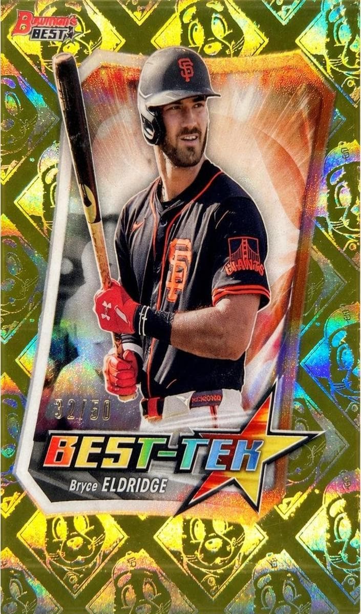 Bryce Eldridge 2025 bowman Bowman Best