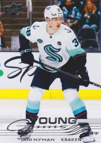 Jani Nyman trading card