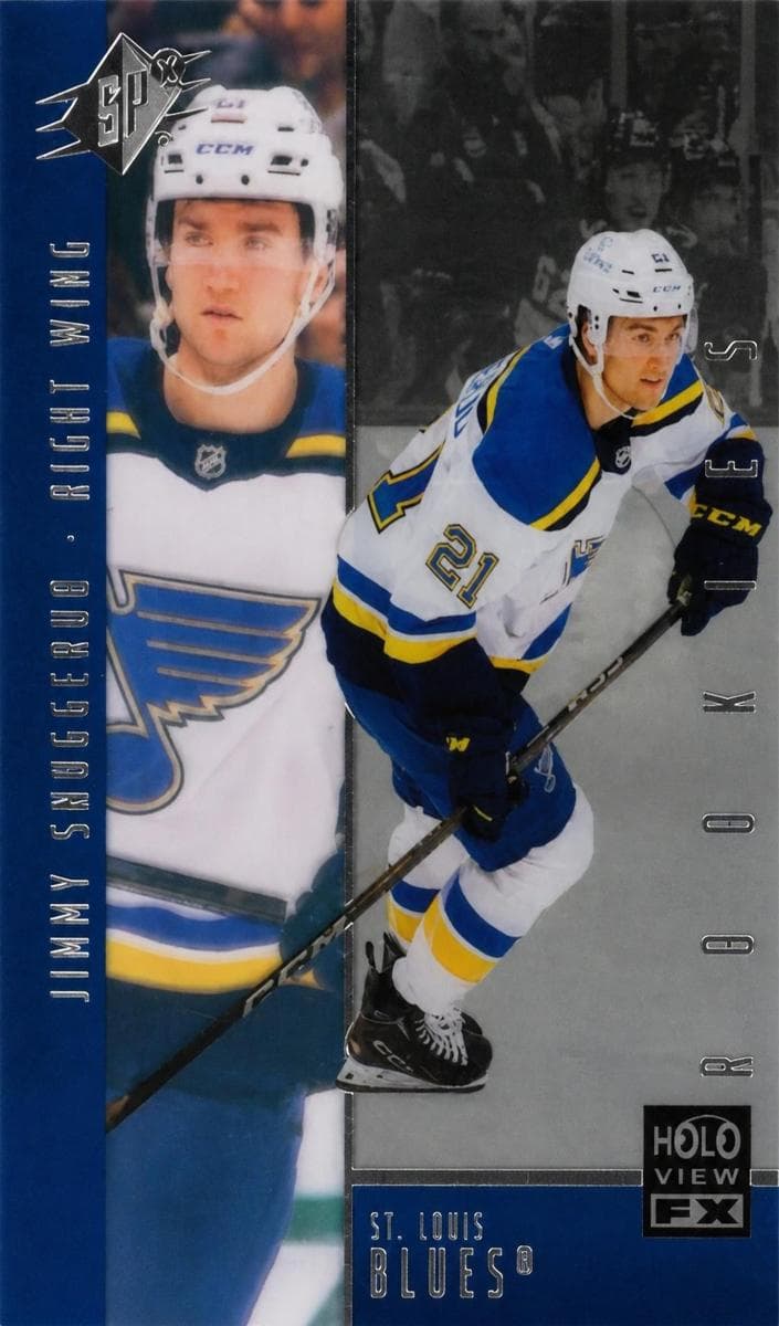 Jimmy Snuggerud trading card