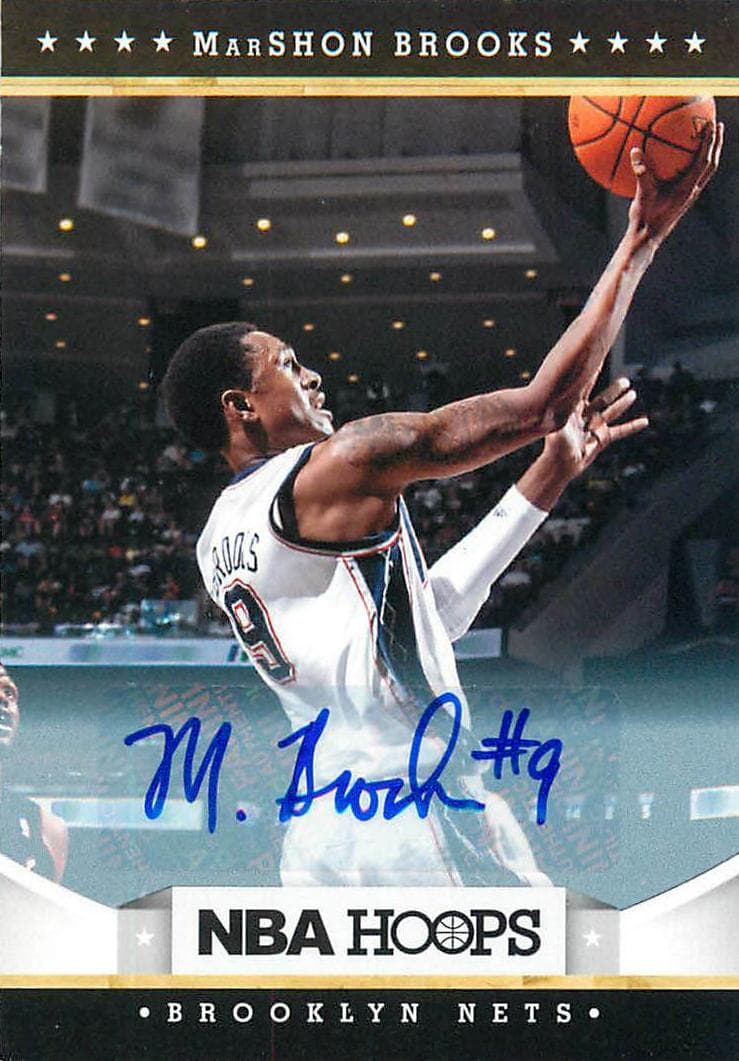 MarShon Brooks 2012 panini Hoops