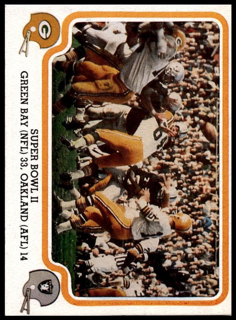 Super Bowl II 1979 fleer