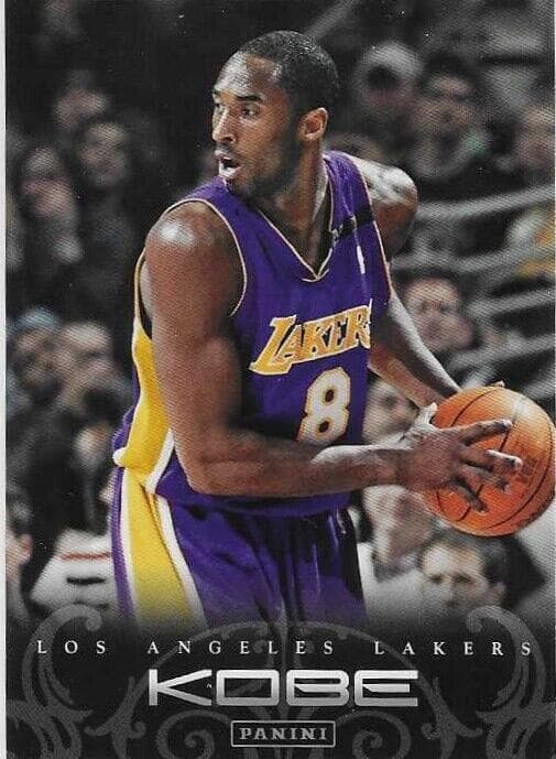 Kobe Bryant 2012 panini Kobe Anthology