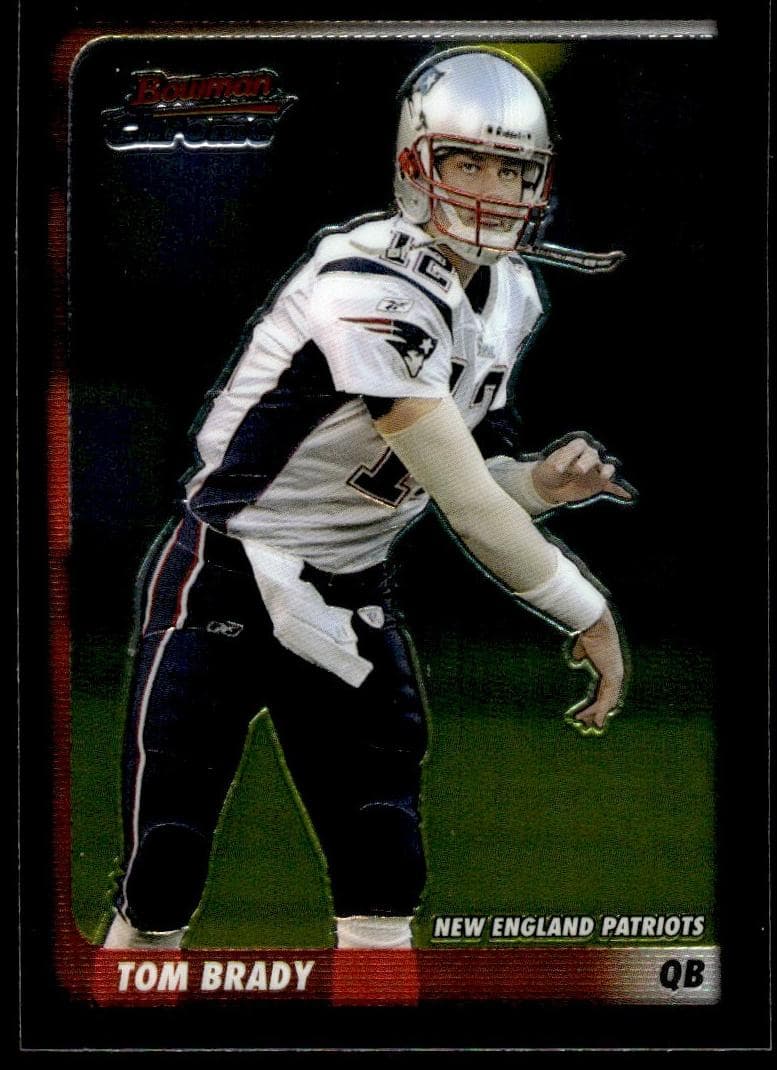 Tom Brady 2003 bowman