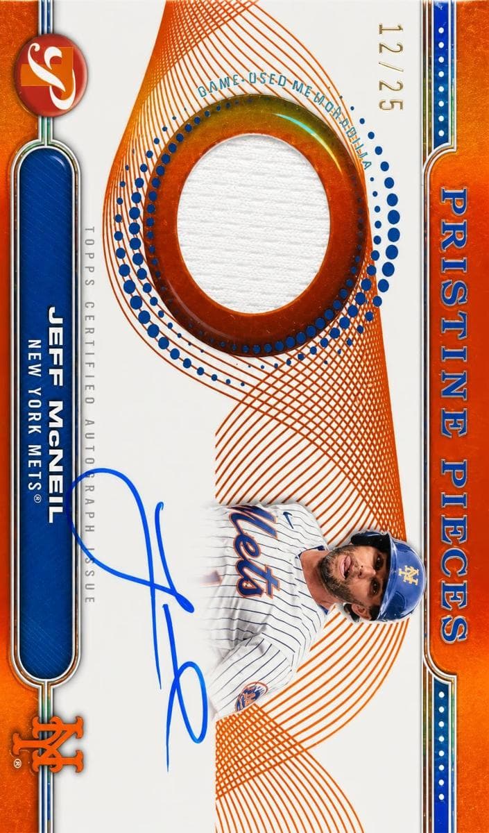 Jeff McNeil 2024 topps Topps Pristine