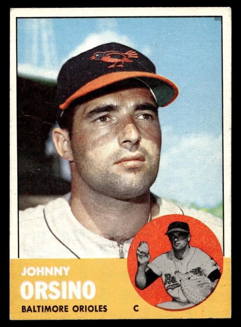 Johnny Orsino 1963 topps Topps