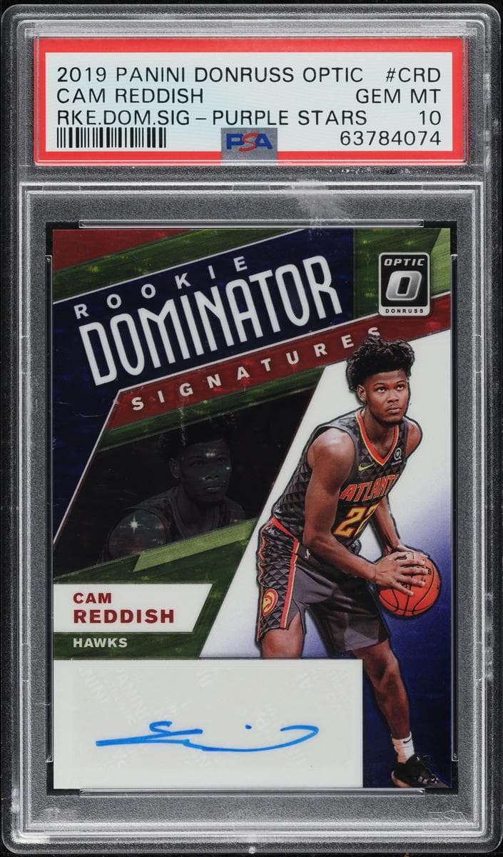 Cam Reddish 2019 panini Donruss Optic