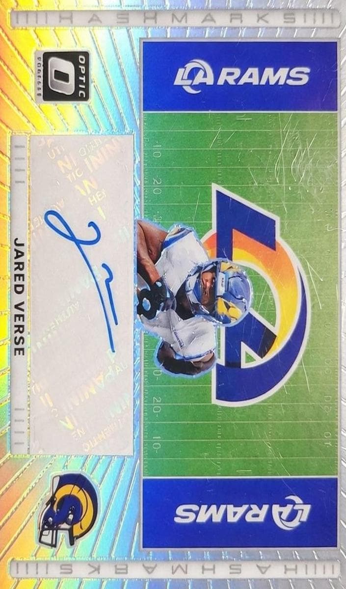 Jared Verse 2025 panini Donruss Optic