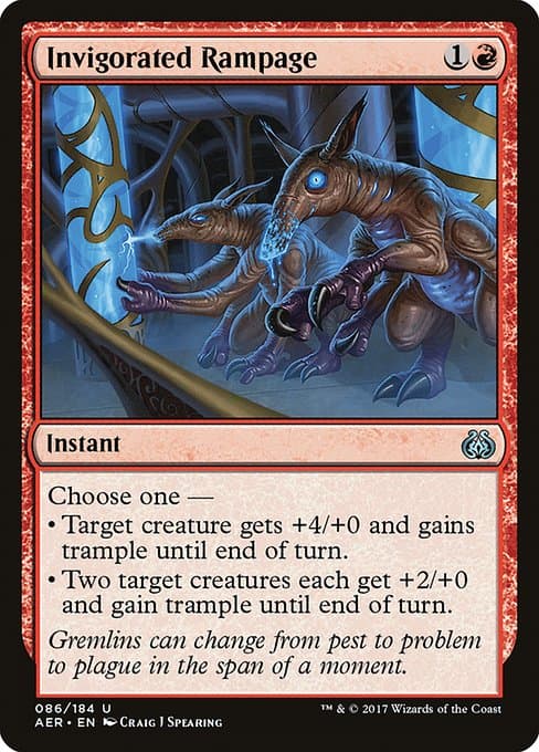 Invigorated Rampage #567