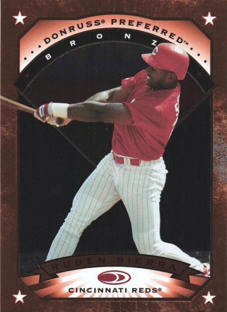 Ruben Sierra 1997 panini