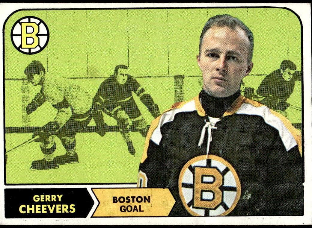 Gerry Cheevers 1968 topps Topps