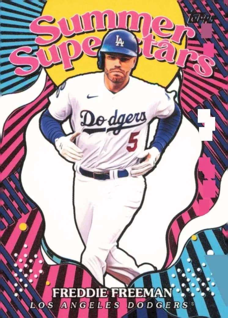 Freddie Freeman 2025 topps Topps