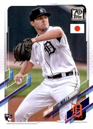 Casey Mize 2021 topps Topps Heritage