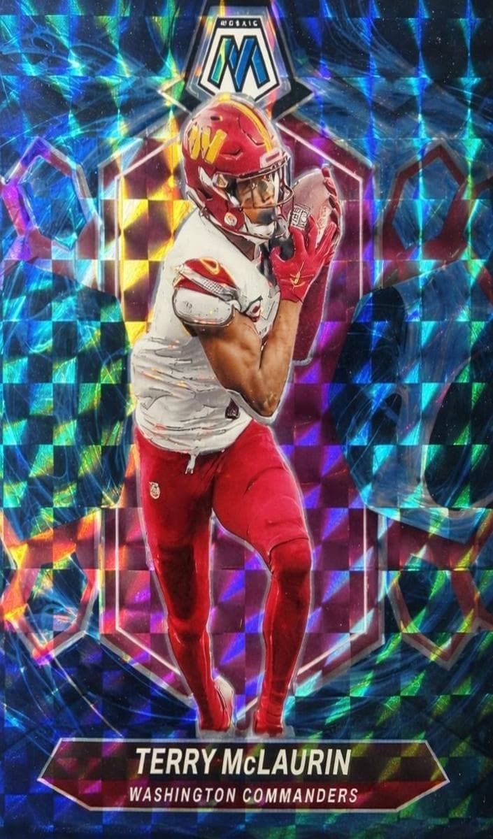 Terry McLaurin 2024 panini Mosaic Football Genesis
