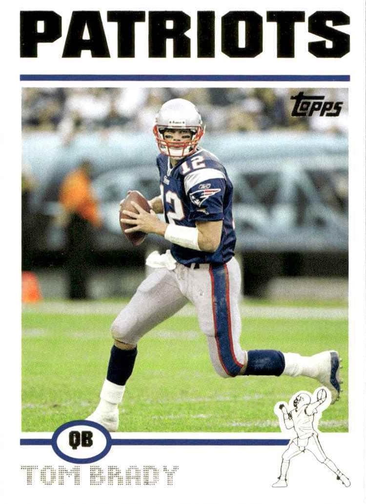 Tom Brady 2004 topps
