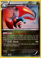 Salamence trading card