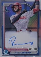 Raylin Heredia trading card