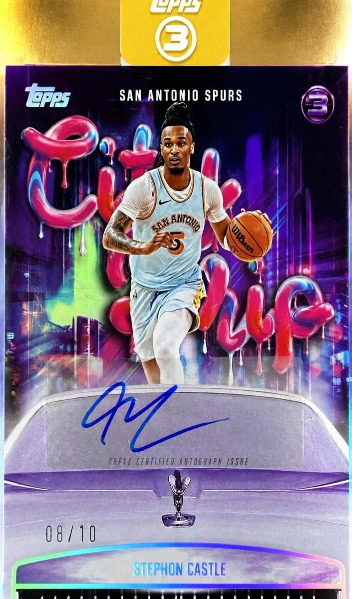 Stephon Castle 2025 topps Topps 3