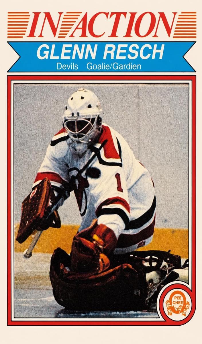 Glenn Resch trading card