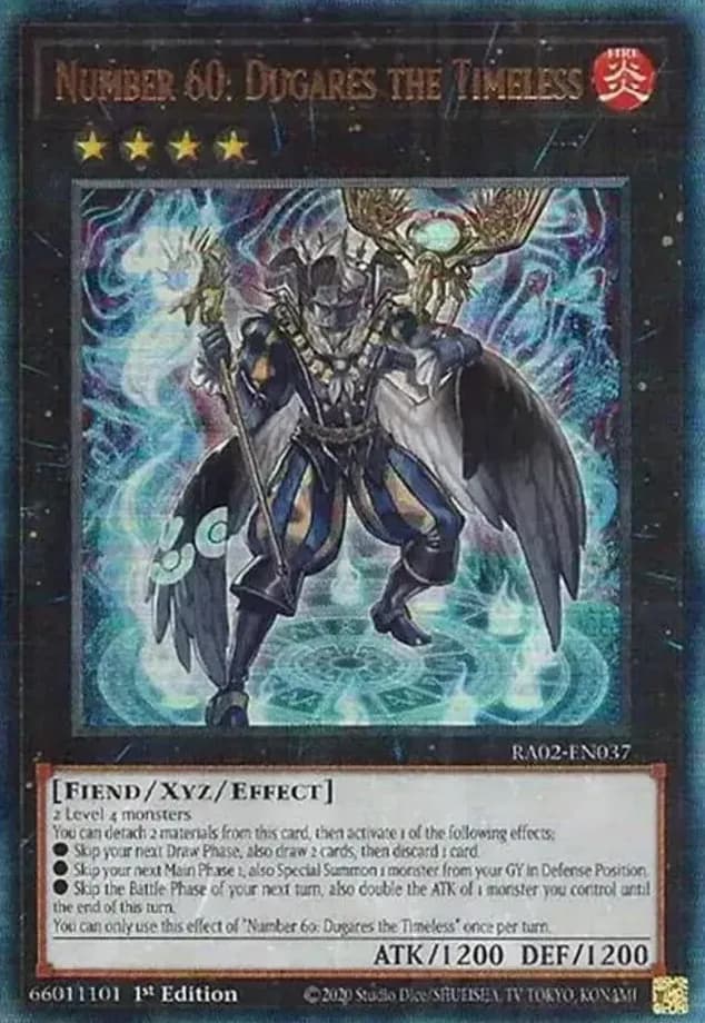 Number 60: Dugares the Timeless 2024 Yu-Gi-Oh!