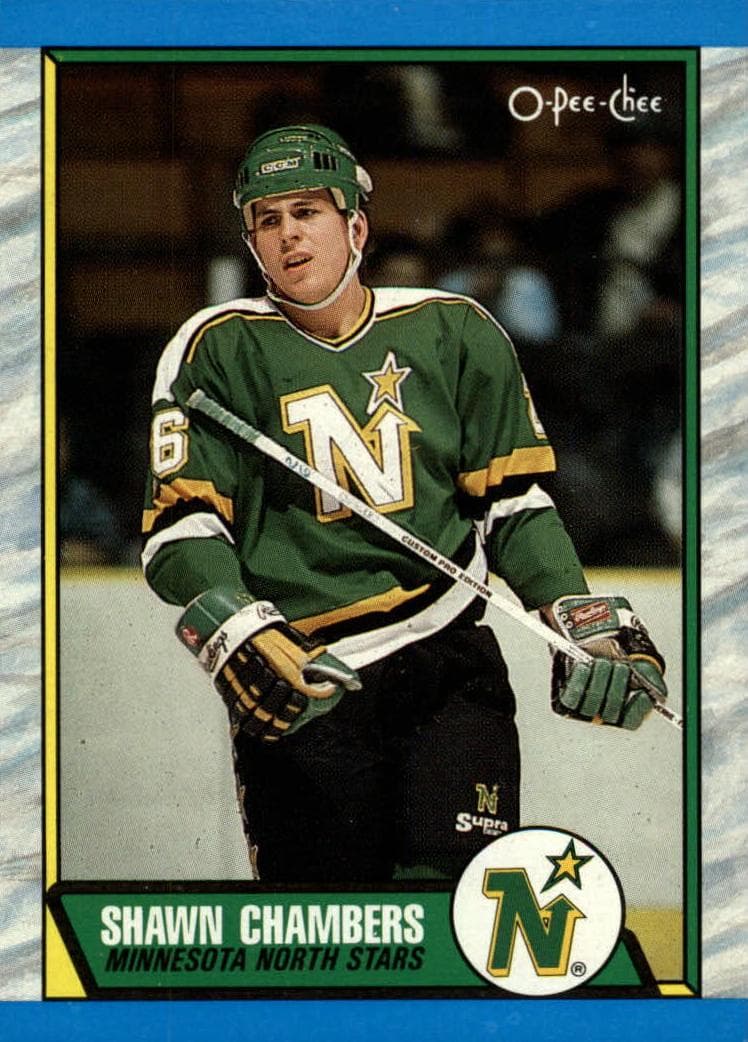 Shawn Chambers trading card