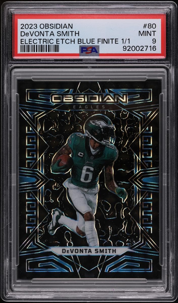 DeVonta Smith 2023 panini Panini Obsidian