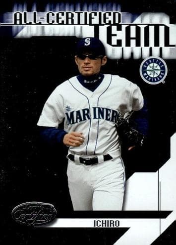Ichiro Suzuki 2002 leaf Certified